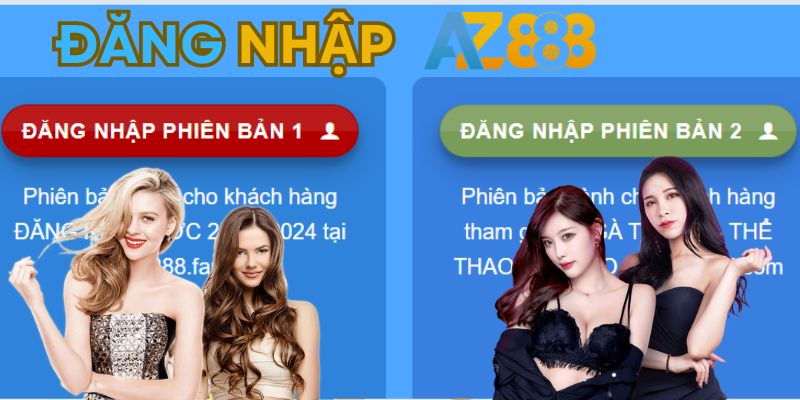 Đăng nhập dễ dàng với 2 phiên bản